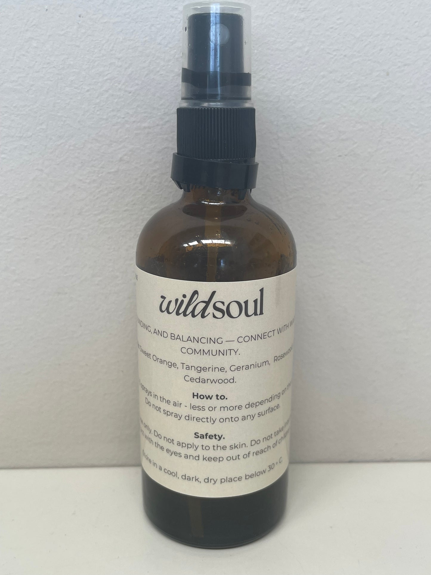 Wildsoul Signature Scent – 100ml Spray (Studio Use Only)