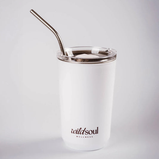 340ml Keep Cup - Stainless Steel & Reusable Straw
