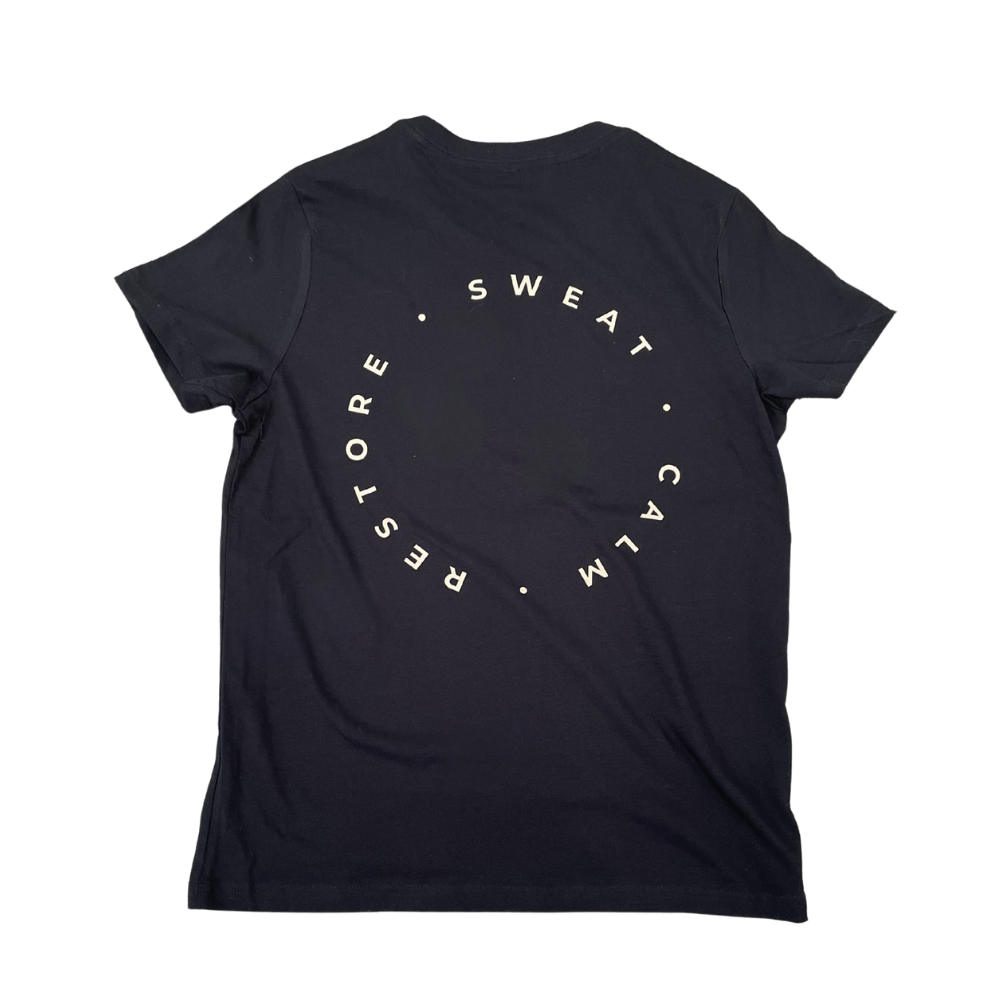 Wildsoul Wellness Slim Line Instructor Tee - Black